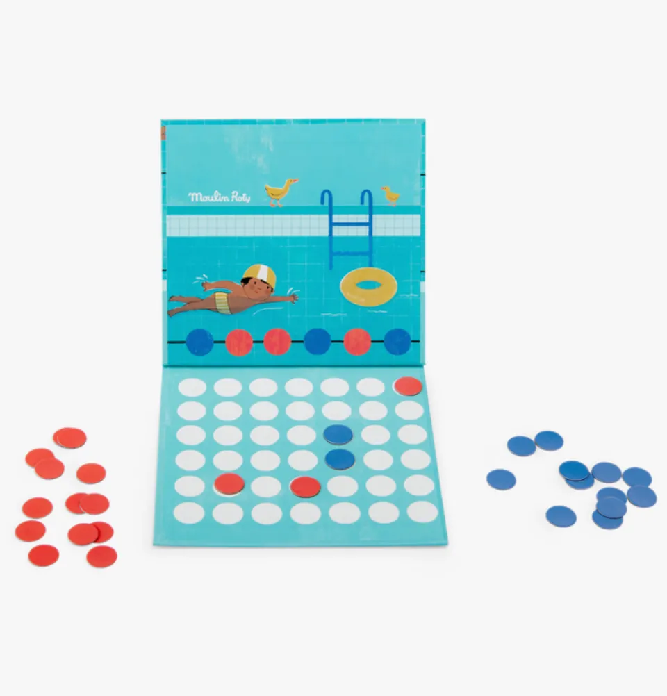 Jeu magnétique 4 à la suite Moulin Roty