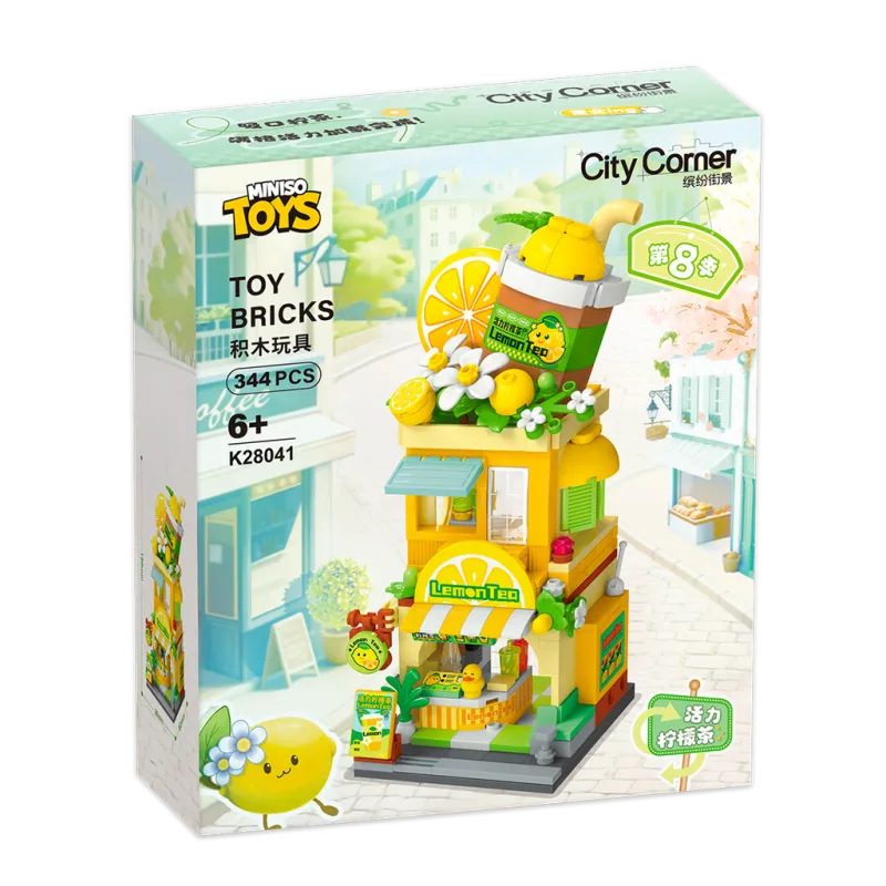 [KE-9037] Keepplay City Corner - Zesty Lemon Tea Shop