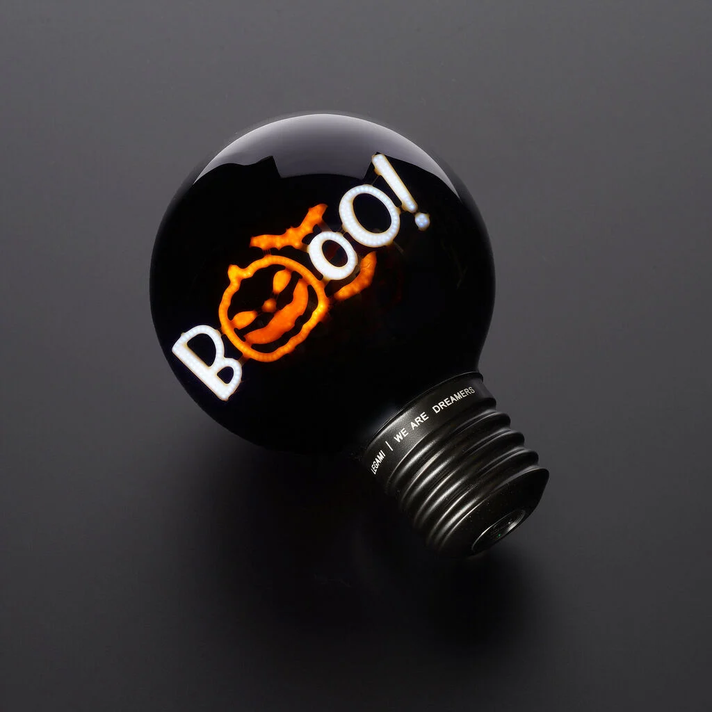 Lampe de table décorative en forme d’ampoule d’Halloween Legami