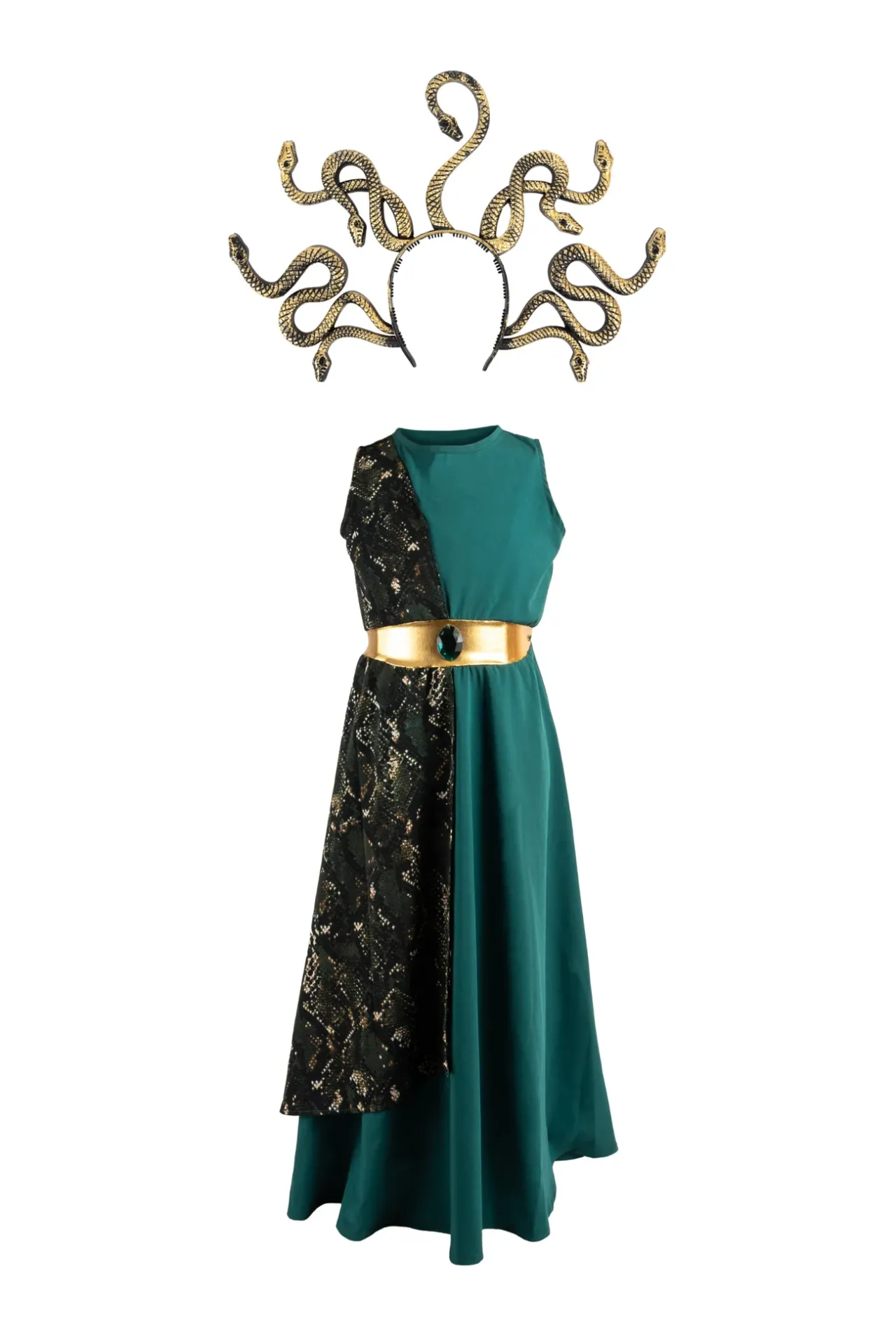 [GR-0074] Medusa Dress with Headband 7-8 ans