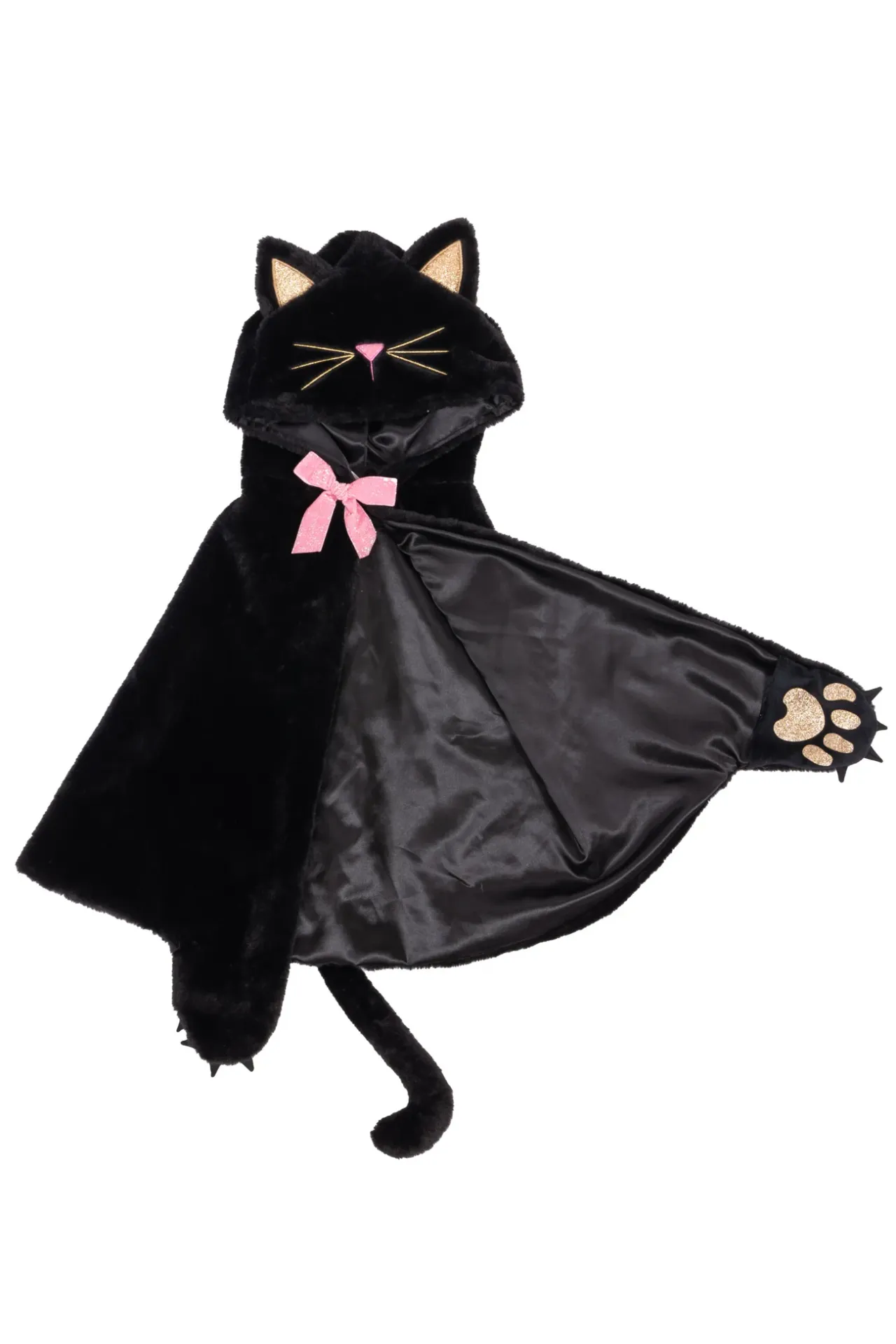 [GR-3627] Cat Cuddle Cape Black 2-3 ans