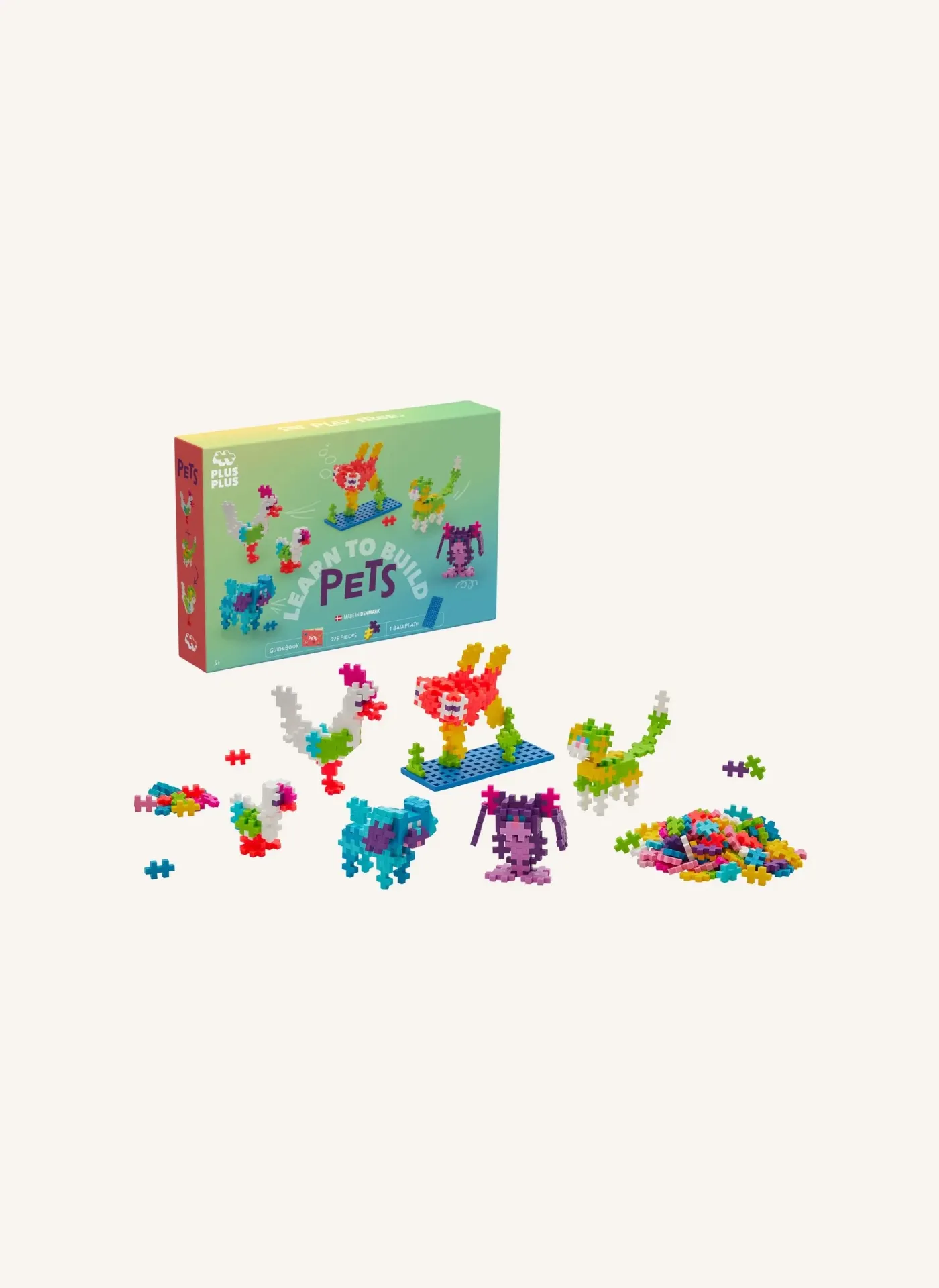 [PL-8836] Plus Plus Kit Découverte Animaux 275 pcs