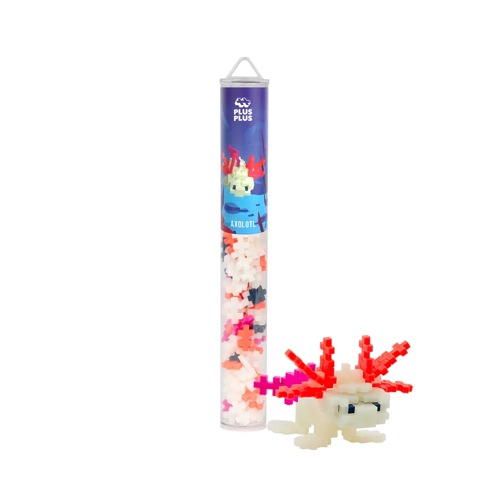 [PL-8713] Plus Plus Tube Axolotl