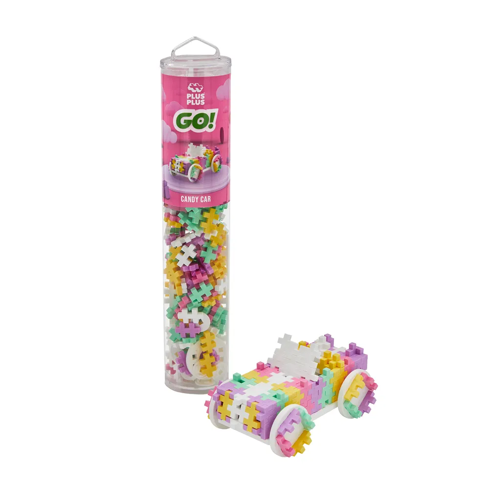 [PL-6764] Plus Plus Tube Voiture bonbon