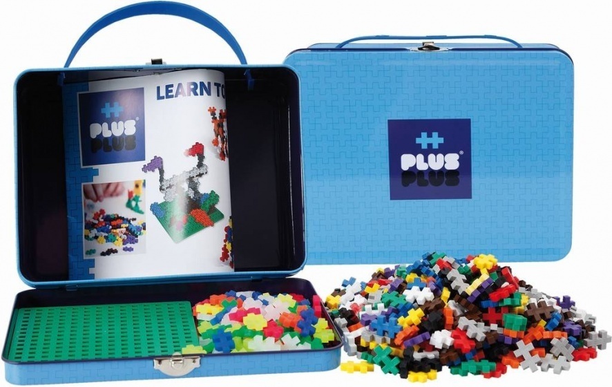 [PL-3428] Plus Plus Valisette Métal Basic & Néon