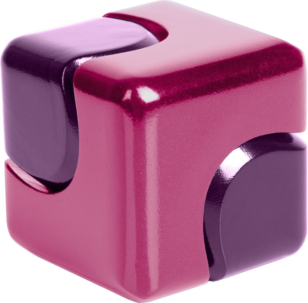 [CL-2406] Bopster Fidget Spinner Cube | Pink & Purple