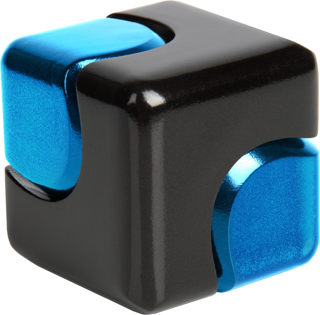 [CL-2390] Bopster Fidget Spinner Cube | Black & Blue