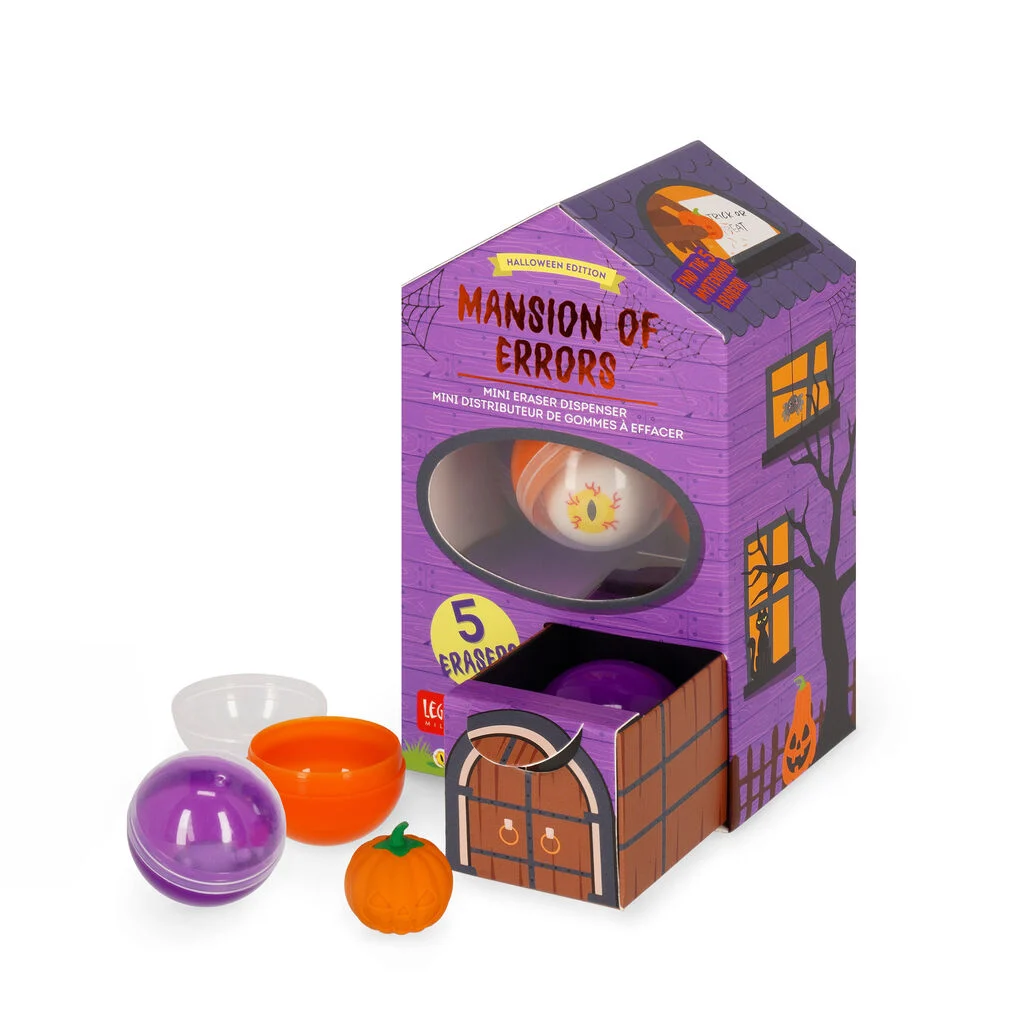 Mini Distributeur de Gommes à Effacer - Mansion of Errors