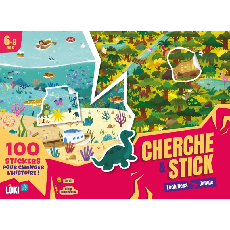 [LO-6065] Cherche et Stick Lock Ness et Jungle