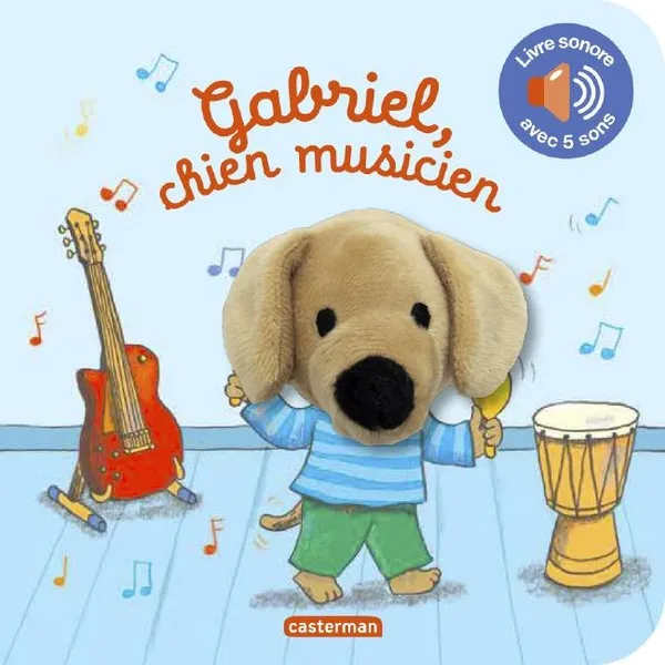 Gabriel, chien musicien