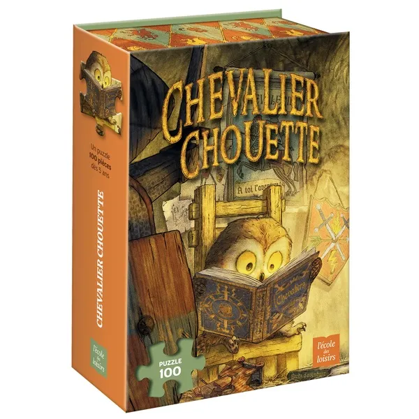 [EC-9157] Puzzle 100 pièces Chevalier Chouette