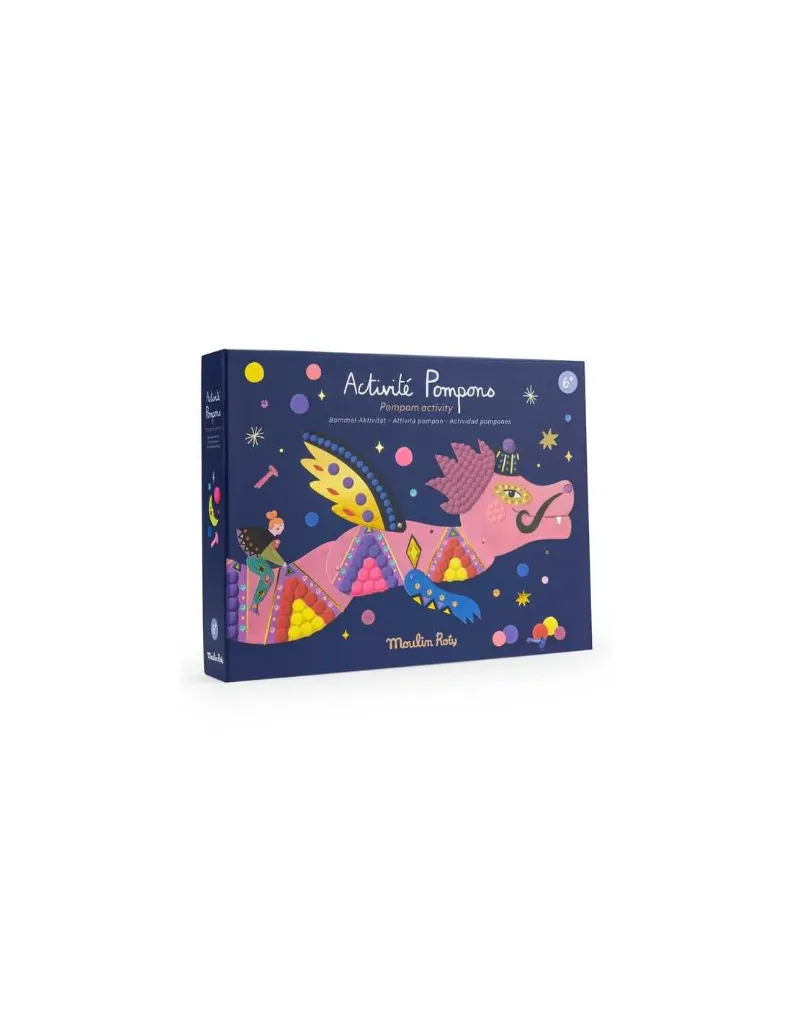 Activité Pompons dragons Les comètes filantes
