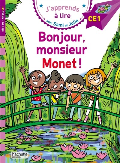 [HA-0745] J'apprends à lire avec Sami et Julie - CE1 - Bonjour, monsieur Monet !