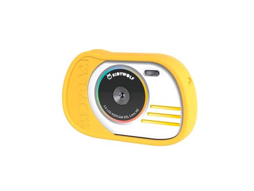 [KI-0392] Appareil photo compact Kidywolf Kidycam Orange Abricot