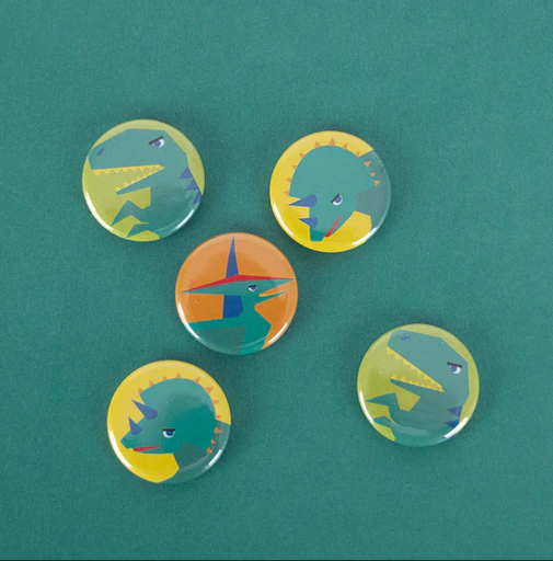 [MY-2286] Badge dinosaure My Little Day