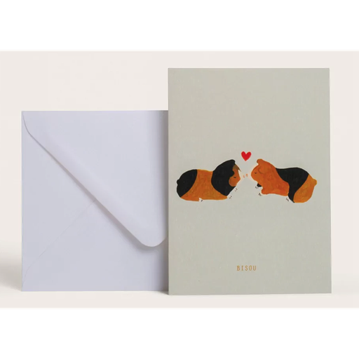 Carte Cochons d'Inde Season Paper