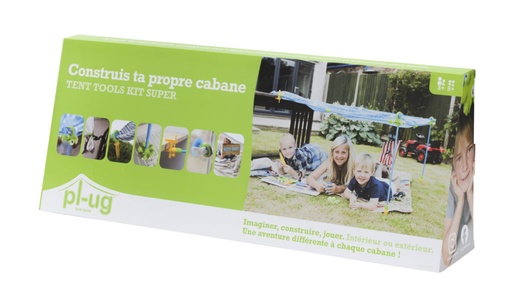 [PL-1052] Construis ta propre cabane - Kit Vert