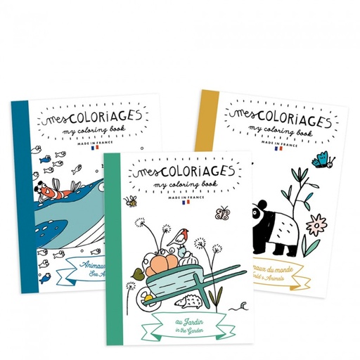 [PI_0992] Mes Coloriages Animaux marins