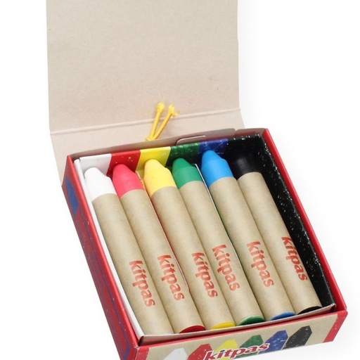 [KI-1115] Rice Wax Kitpas Medium 6 Colors