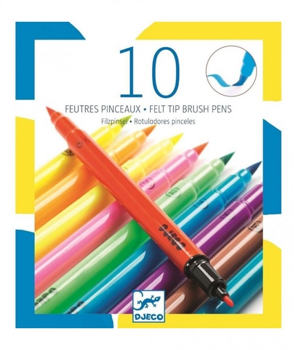 [DJ-7996] 10 Feutres Pinceaux Pop