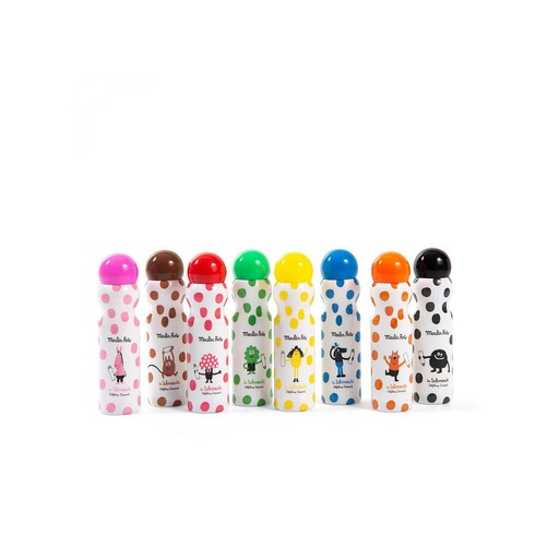 [MO_6016] 8 Marqueurs Tampons Rigolos Les Schmouks