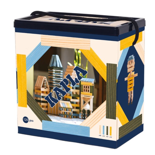 [KA_1050] Baril Kapla 120 - Bleu clair, Jaune, Vert