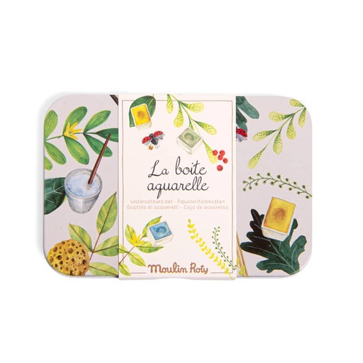 [MO_6034] Boite Aquarelle Le Jardin du Moulin
