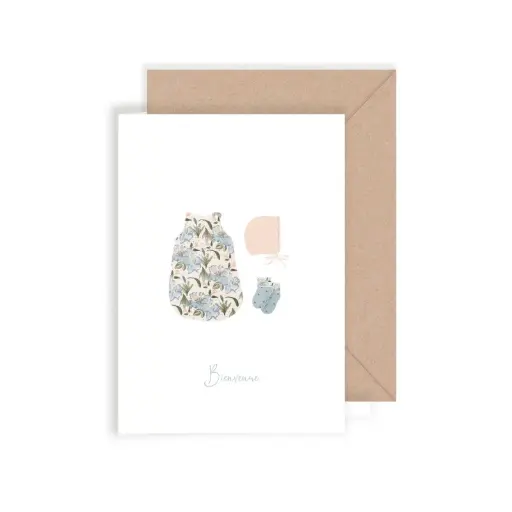 Carte Bienvenue Fleurs My Lovely Thing