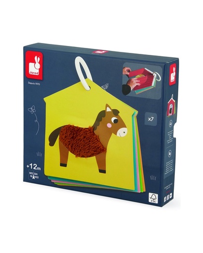 [JA_6920] Cartes tactiles Ferme - Janod