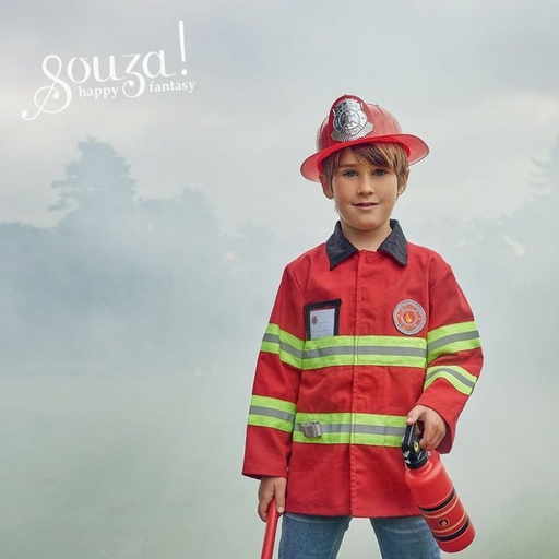 [SO-4437] Costume de Pompier & Accessoires 4-7 ans