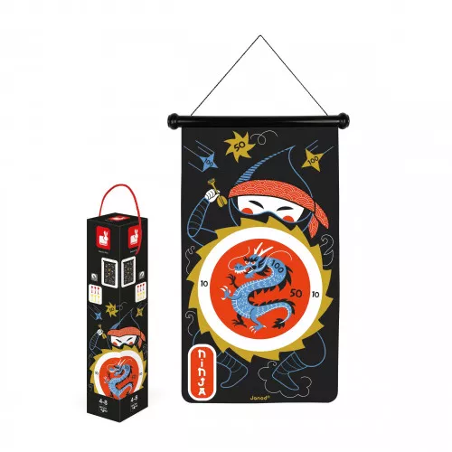 [JA_0898] Jeu de fléchettes magnétiques Ninja Janod 