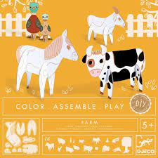 [DJ-0003] Kit Animaux DIY Ferme Djeco