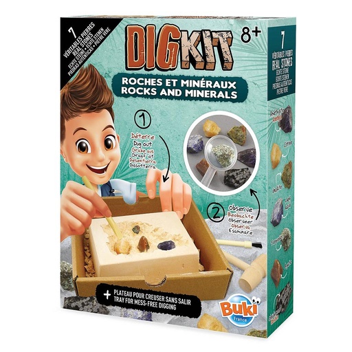 [BU_3783] Kit Déterre et observe roches et minéraux