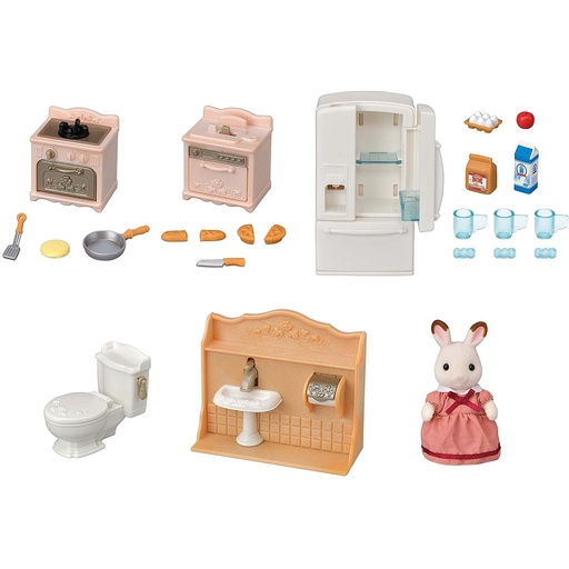 [SY-4499] Le Set d'Aménagement du Cottage Maman Sylvanian & Figurine