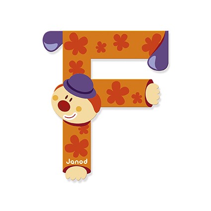 [JA-5471] Lettre en bois F