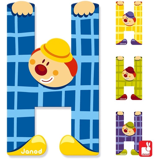 [JA-5495] Lettre en bois H