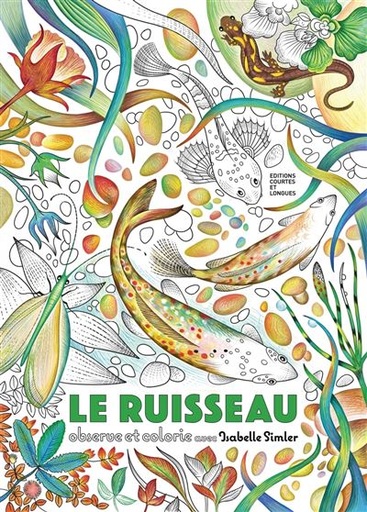 [CO_2843] Livre de coloriage Le ruisseau