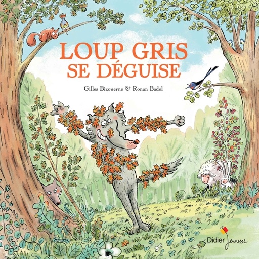 [DI-7616] Loup gris se déguise