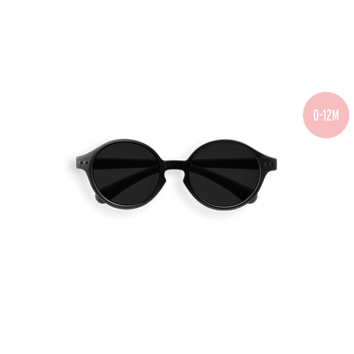 [IZ-3300] Lunettes de soleil Izipizi Baby Black (0-9 mois)