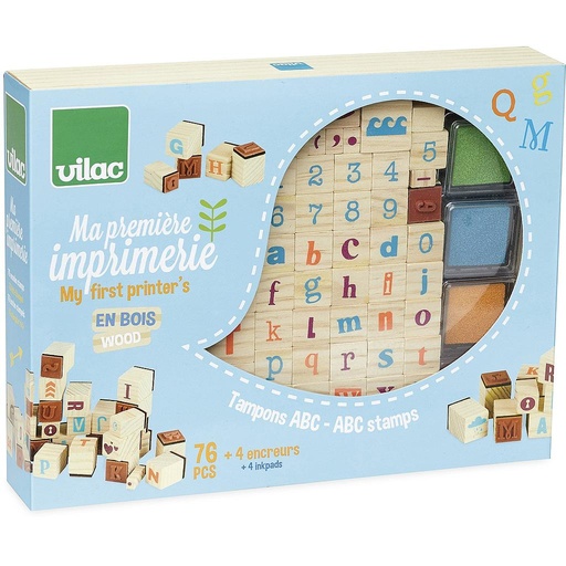 [VI-2206] Ma première imprimerie Tampons ABC