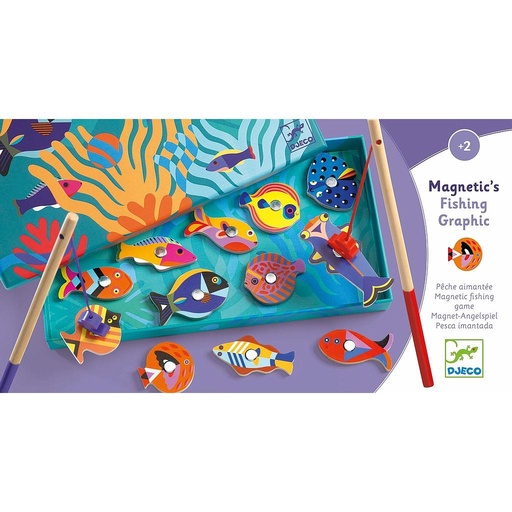 [DJ-6583] Magnetic's Fishing Graphic Djeco