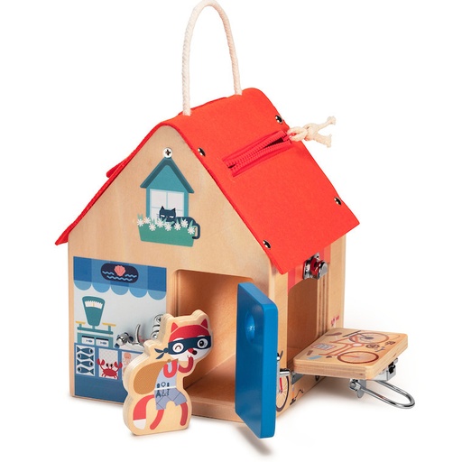 [LI_2631] Maison d'apprentissage / Maison à serrures Lilliputiens