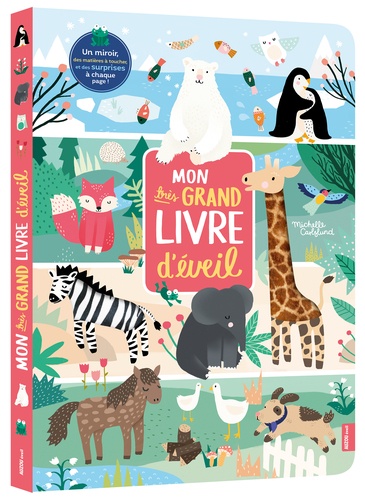 [AU-8989] Mon très grand livre d'éveil - Bonne nuit les animaux