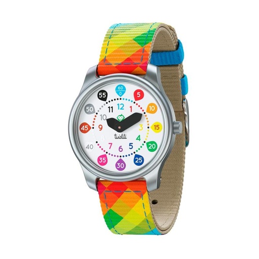 [TW_0282] Montre Twistiti Cadran Chiffres Arlequin
