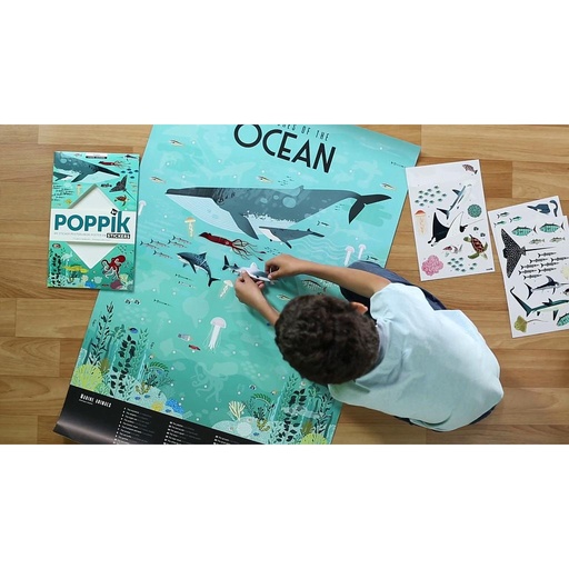 [PO-0500] My Sticker Poster Oceans