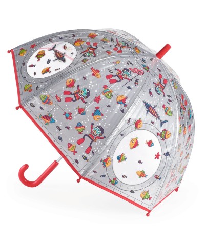 [DJ-7167] Parapluie Moyen Modèle Sous-Marin Djeco