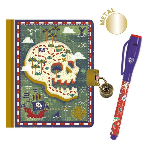 [DJ_6536] Petit carnet Steve avec feutre magique