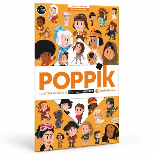 [PO_1767] Poster en stickers Femmes célèbres Poppik