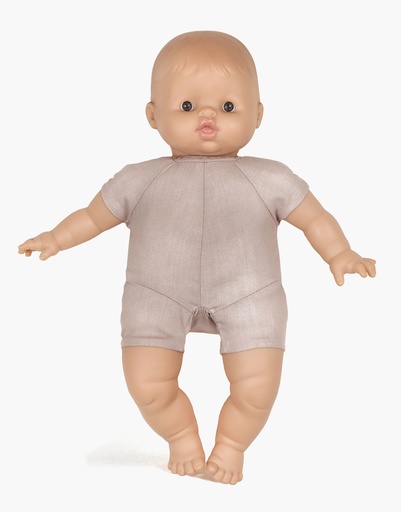 [MI_8016] Poupée Babies Gaspard (yeux foncés) Minikane