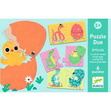 [DJ-1932] Puzzle Duo Les oeufs rigolos